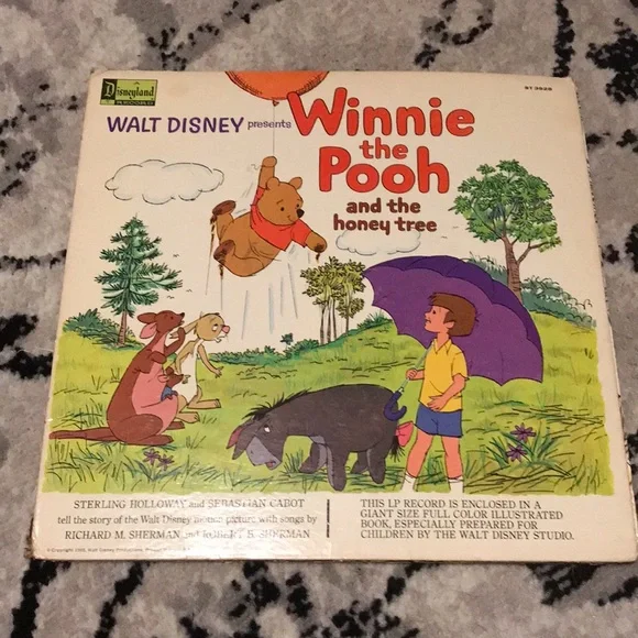 Host Pick Bundle of Vintage Disney Winnie the Pooh Vinyls